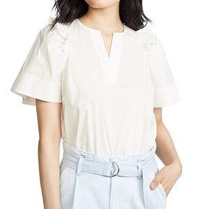 SEA NWOT Waverly Puff Sleeve Top